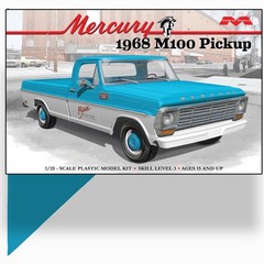 MOEBIUS MODELS 2740 1/25 1968 MERCURY M100 PICKUP PLASTIC MODEL KIT