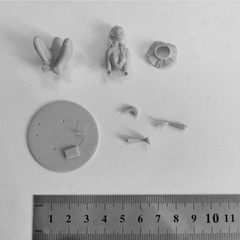 1/24 Scale Resin Figure Model Kit Anime Garage Kit Unassembled, Unpainted Model
