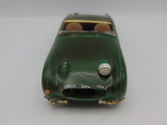 Vintage Model Car Metal 5 1/2″ Long Built 1960’s Austin Healey Sprite Green