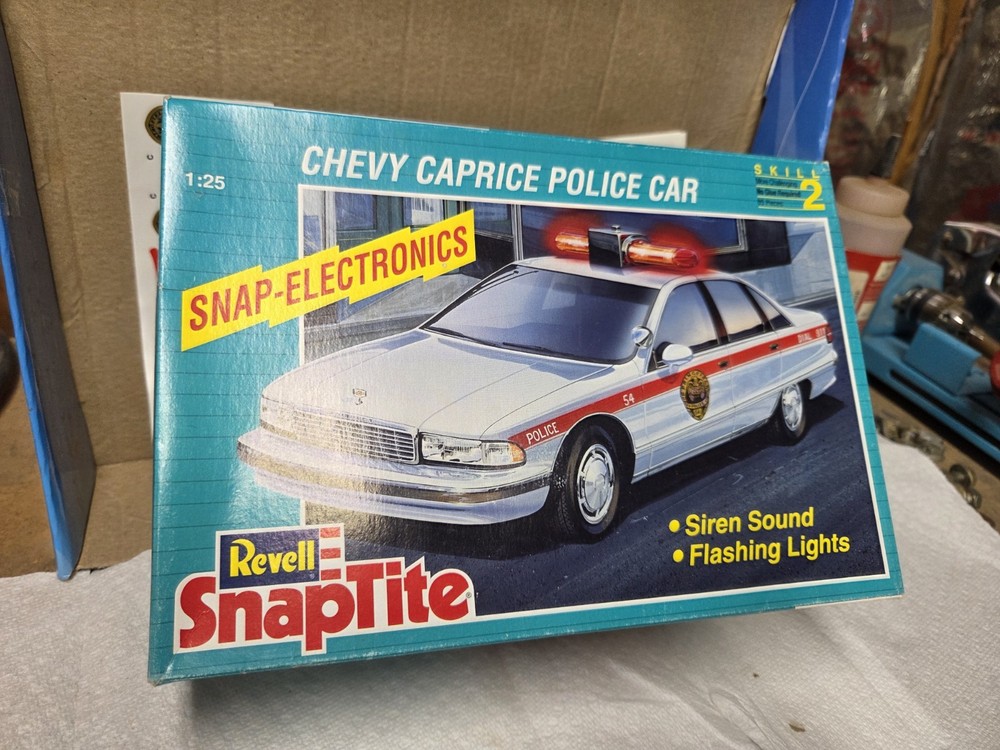 Revell Snaptite Caprice Police Car
