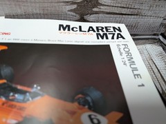 Union Model Co McLaren M7A Formula 1 Plastic Race Car Model Kit