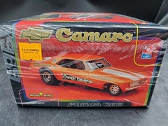 🚦😎🔥Rare AMT MODEL KING 1969 ’69 Camaro Rattle Trap Funny Car Kit # 21775P😎🚦