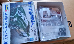 Revell Shelby Cobra 427 S/C 1/24 scale open kit sold as parts