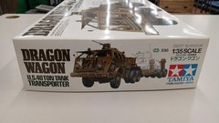 1/35 American 40 Ton Tank Transporter Dragon Wagon Model 35230 TAMIYA