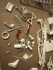 Vintage Model Kit – AMT Double Dragster Kit – Open Rail & Fiat Coupe – Unbuilt
