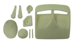 1966 Daytona Shelby Ford GT-40 resin conversion kit for Fujimi GT40 Mk II kits