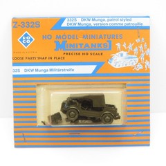 DKW Munga Militarstreife Vintage Roco Minitanks HO Z-332S Austria