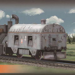 1/72 Polish Around Armored Train PP2 Brave “Smialy” Assembly Model Building Kit