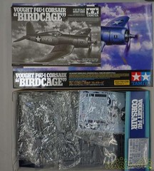 Tamiya Vought F4U 1 Corsair Birdcage Airplane Helicopter Collectables 17+