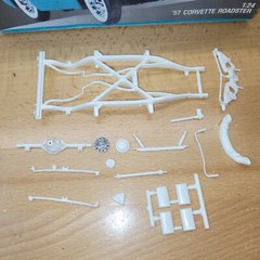 JUNKYARD PARTS ‘ 57 CORVETTE CHASSIS FRAME,SUSPENSION….MISSING 1 ROCKER ARM