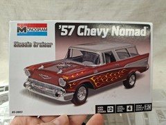 Monogram 1957 Chevy Nomad Classic Cruiser 1/24 Scale NOB New Open Box