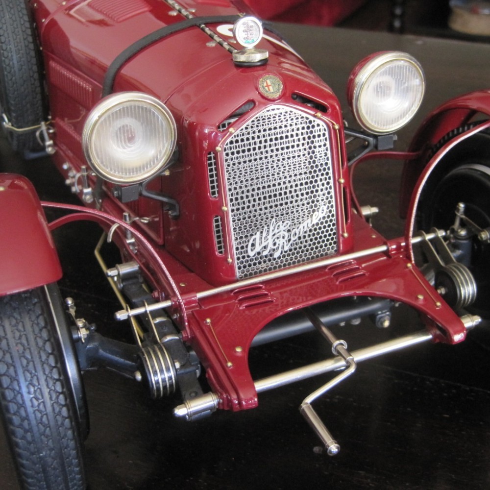 Front Mesh transkit for Alfa Romeo 8 C Monza – Muletto by Pocher 1/8