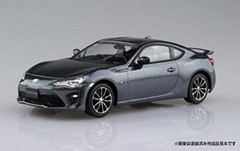 AOSHIMA 1/32 The Snap Kit Series Toyota 86 Dark Grey Metallic Plastic Model Kit