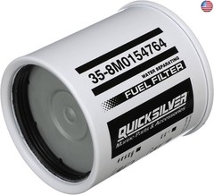 Quicksilver 8M0154764 Water Separating Fuel Filter for Select Honda and Suzuki