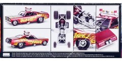 Level 4 Model Kit 1970 Plymouth Duster Funny Car 1/24 Scale Model by Revell