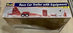 🏁 REVELL Vintage Race Car Trailer with Equipment (Factory Sealed) #85-2993 🏁