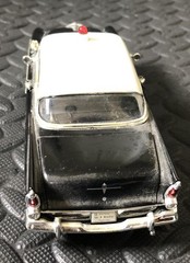 Vintage Signature Orange County Sheriff 1956 Plymouth Police Car Model