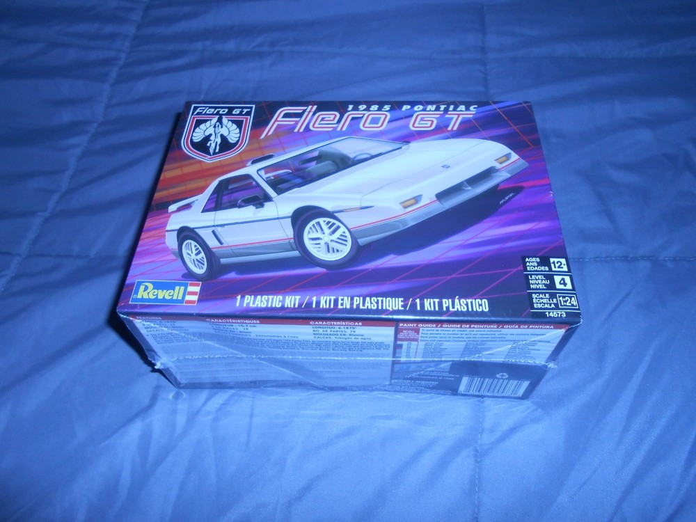 1985 Fiero GT 1:24 model kit Revell # 14573 factory sealed