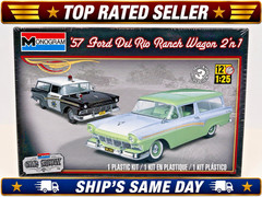 Monogram 1957 Ford Del Rio Ranch Wagon 2n1 1:25 Model Kit 85-4193 SEALED NIB