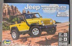 Revell Jeep Wrangler Rubicon 1:25 Scale Plastic Model Kit 85-4501 New in Box