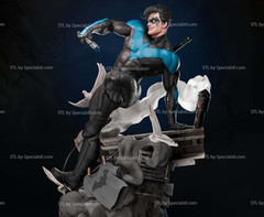 Nightwing model kit unassembled unpainted see Description