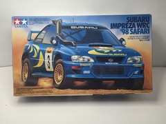 Tamiya 24205 1/24 Scale Subaru Impreza WRC ‘98 Safari Open Box Read Description