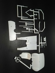 Interior floor pan seat roll cage 1979 Pinto Ridge Runner Modified Race Car 1/25