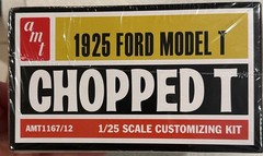 AMT 1/25 1925 Ford Model T Chopped Coupe Customizing Car 2 Kits in 1 bx AMT1167