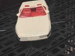 AMT Ertl America Corvette Convertible Artic White #8923 C4 Dealer Promo Car