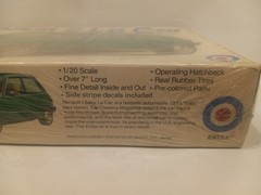 Vintage Renault 5 Le Car Entex Plastic Model Kit Sealed In Box – Extremely RARE!