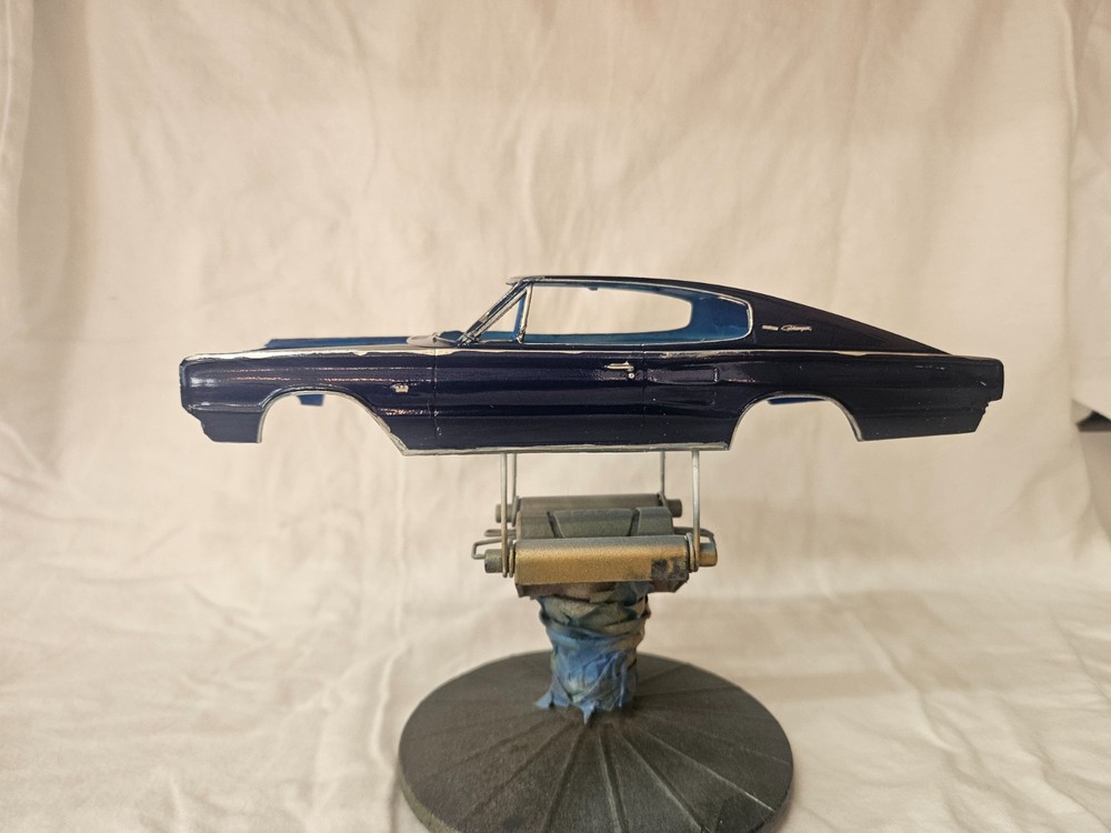 Body Shell 1967 Dodge Charger 1/25 MPC, grill, clear hood, 2 tires with wheels,