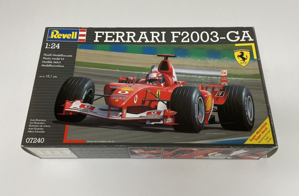 Revell (of Germany) 1/24 Ferrari F2003-GA, Formula One, 2003