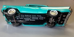 1958 Edsel Pacer Hardtop Dealer Promo Model Car Turquoise & White
