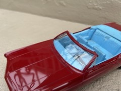 1966 Chevy Impala SS Convertible Dealer Promo Model Car Regal Red Read!