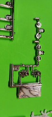 Revell 1/24 1969 Dodge Super Bee 440 Six Pack Motor Engine Model Car Parts