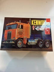 NEW SEALED AMT Kenworth K-123 Cabover Tractor 1:25 Model Kit Tilting Cab Decals
