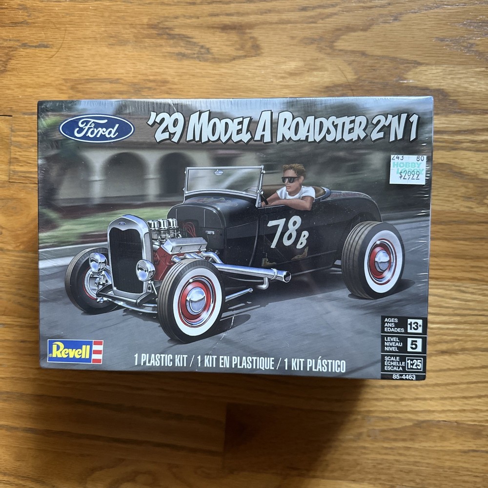 Revell 14463 Model A Ford Roadster Plastic Model Kit