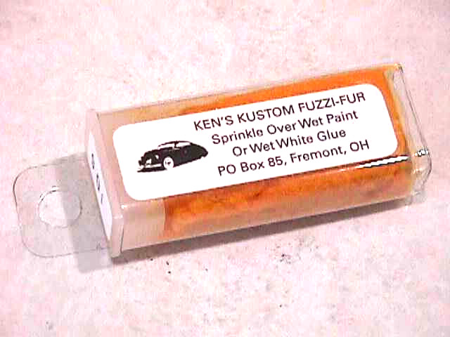 Ken’s Kustom Fuzzi-Fur Flocking – #106 – Yellow Orange