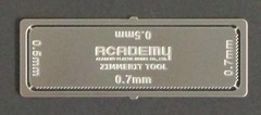 ACADEMY 1/35 Scale German Tiger-1 Late Ver. – Zimmerit Tool from Kit No. 13314