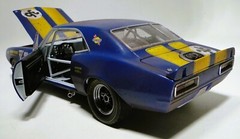 Chevrolet Camaro 55Chevy57 w/Corvette Engine Race Car1Custom Built Metal Model