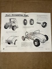 AMT 1929 Ford Model A 3-in-1 Trophy Series Model Kit Instructions Tin Lizzie