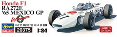Hasegawa 1/24 Honda F1 RA272E 1965 Mexican GP Winning Car Plastic Model Kit 2037