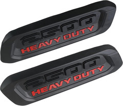 Ram DT 2500 Hood Emblem & Badge Pair, 2019-2024 Heavy Duty Truck Accessory