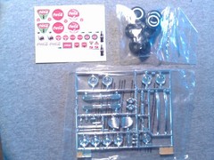 1/25 Scale 1941 Plymouth Kit. No Coke Crates.