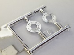 1969 Dodge Charger FRONT DISK BRAKE ROTORS for Revell 1:25 Model Kit 69