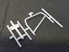 1968 Ford Mustang GT ROLL BAR from Revell 1:25 Model Kit 68