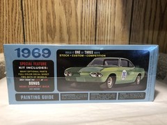 1:25 AMT 1969 Corvair Retro Deluxe Model Kit New In Sealed Box 2016 Issue