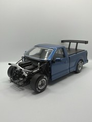 1/25 Ford F-150 AWD No Prep Drag Model Built