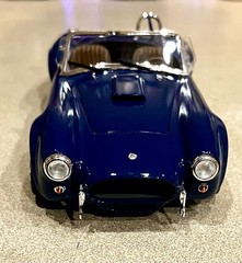 🏁 Built Plastic Model Car Kit FUJIMI 1/24 Shelby American Cobra 427 S/C RS-5 🏁