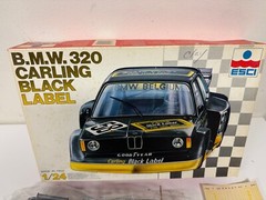 Vintage ESCI BMW 320 Carling Black Label Model Kit / kit 3005 made in Italy